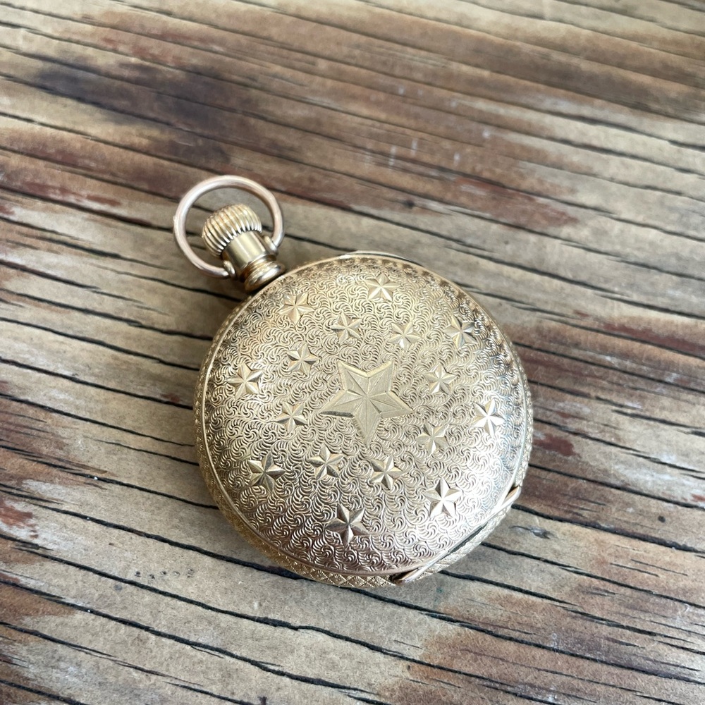 Antique Vintage U.S. Watch Co. Waltham Mass Pocket Watch Grade 67 - Picture 2 of 11